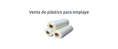 venta de plastico de emplaye